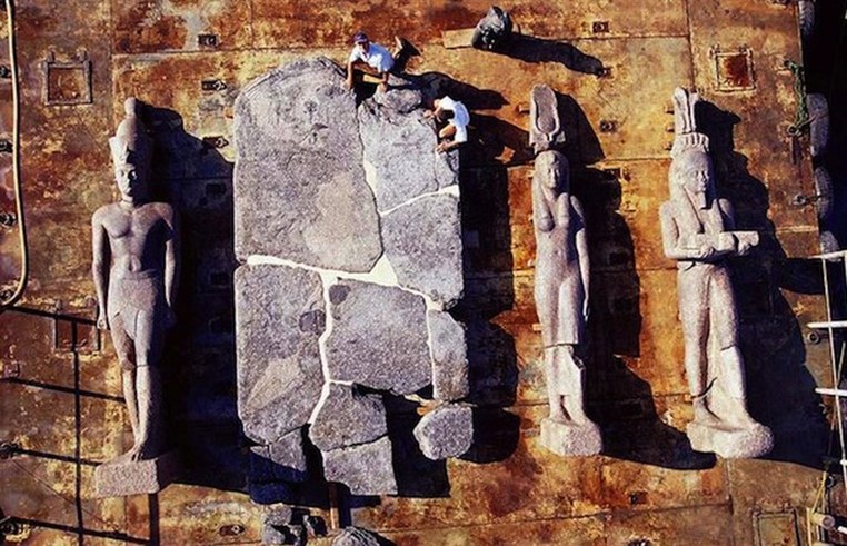 Lost Egyptian City Discovered Beneath The Sea After 1,200 Years 